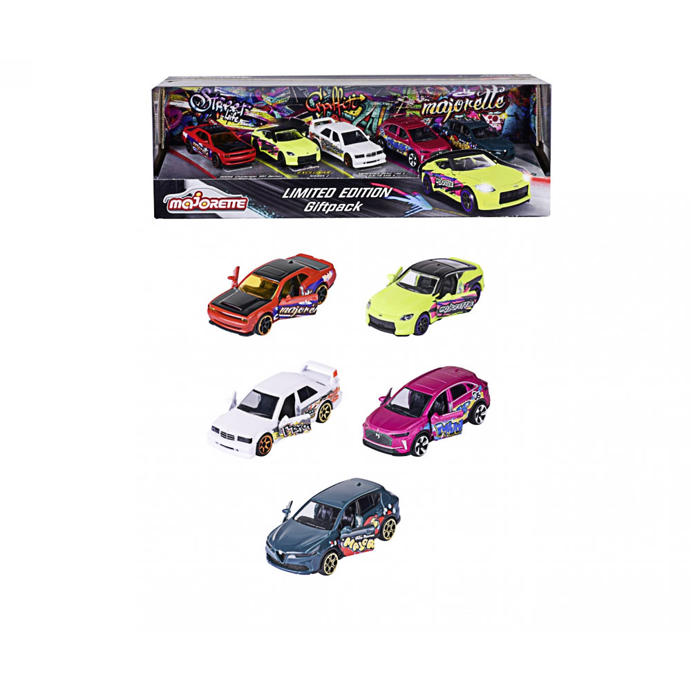 Majorette, Limited Edition 11, 5 Pieces Giftpack Majorette, Limited Edition 11, 5 Pieces Giftpack