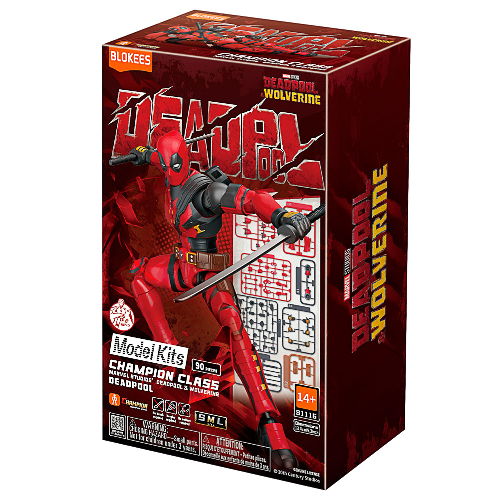 Dickie Toys, Blokees Figures, Marvel Deadpool