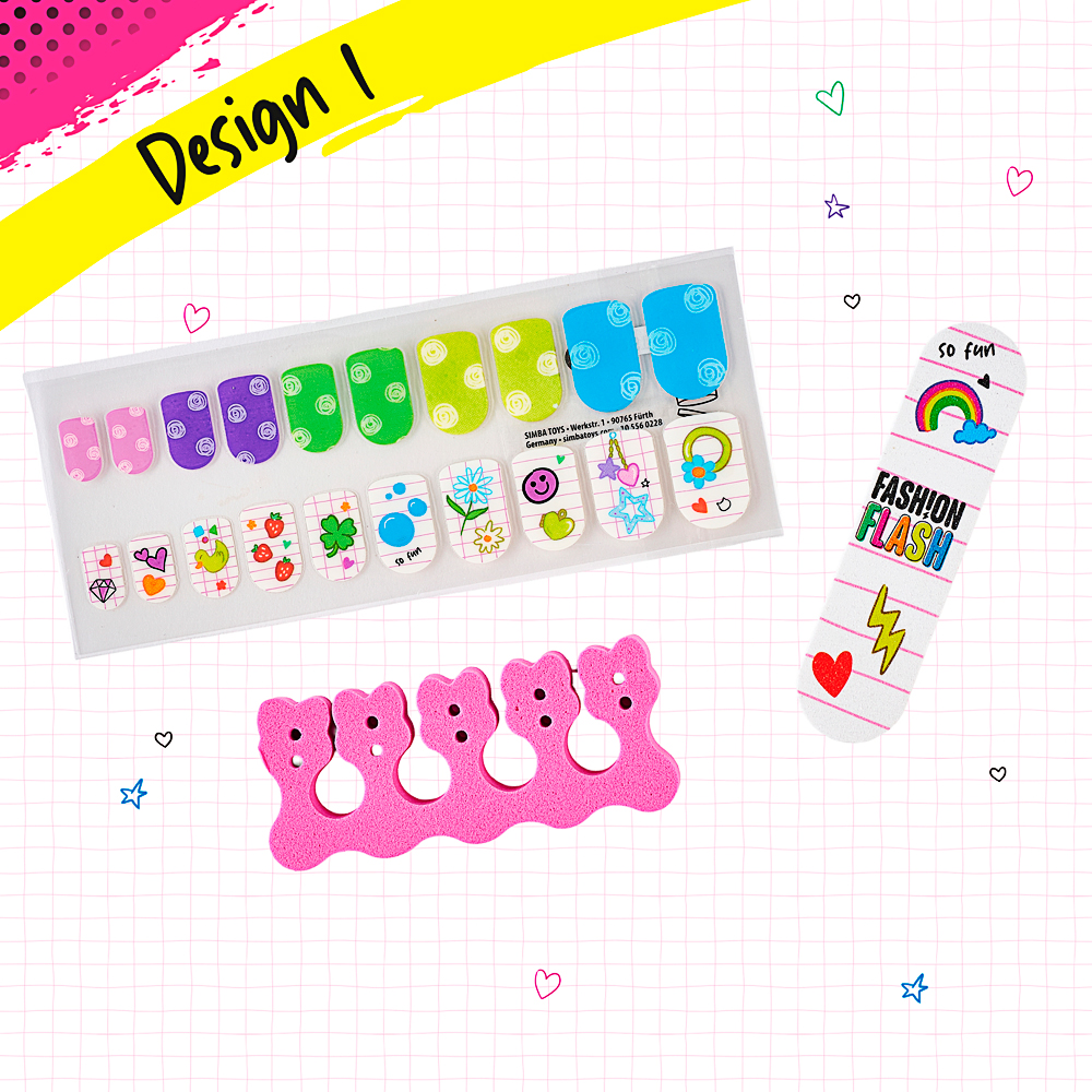 Simba, Fashion Flash, Nagelfolien, Design 1
