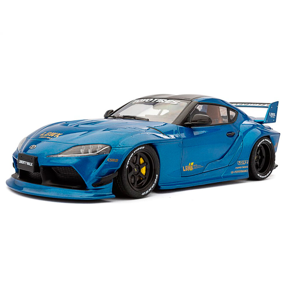 Solido, oyota GR Supra LWB metallblau 2025, 1:18