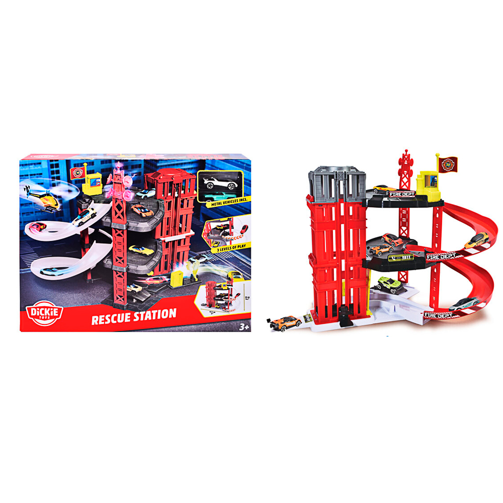 Dickie Toys, Rescue Station, Feuerwehrstation