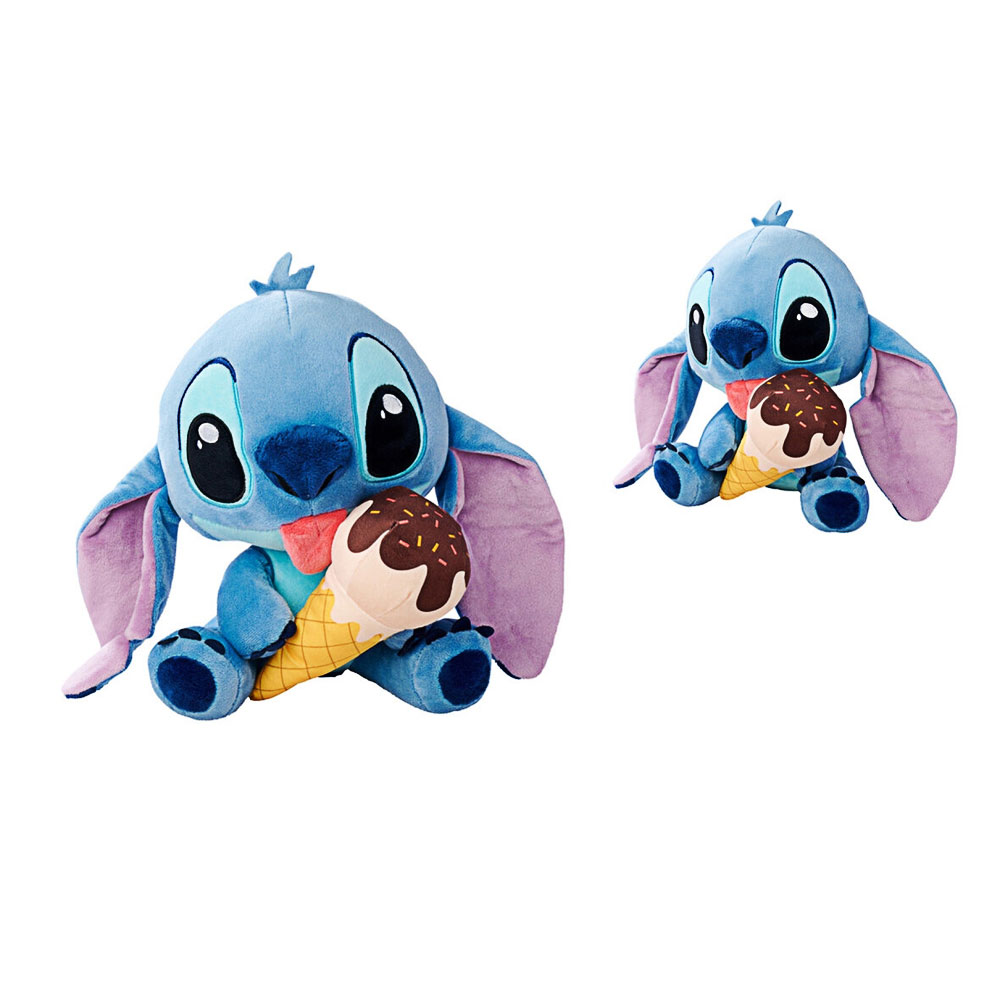 Simba, Disney Stitch mit Eiscreme, ca 25 cm