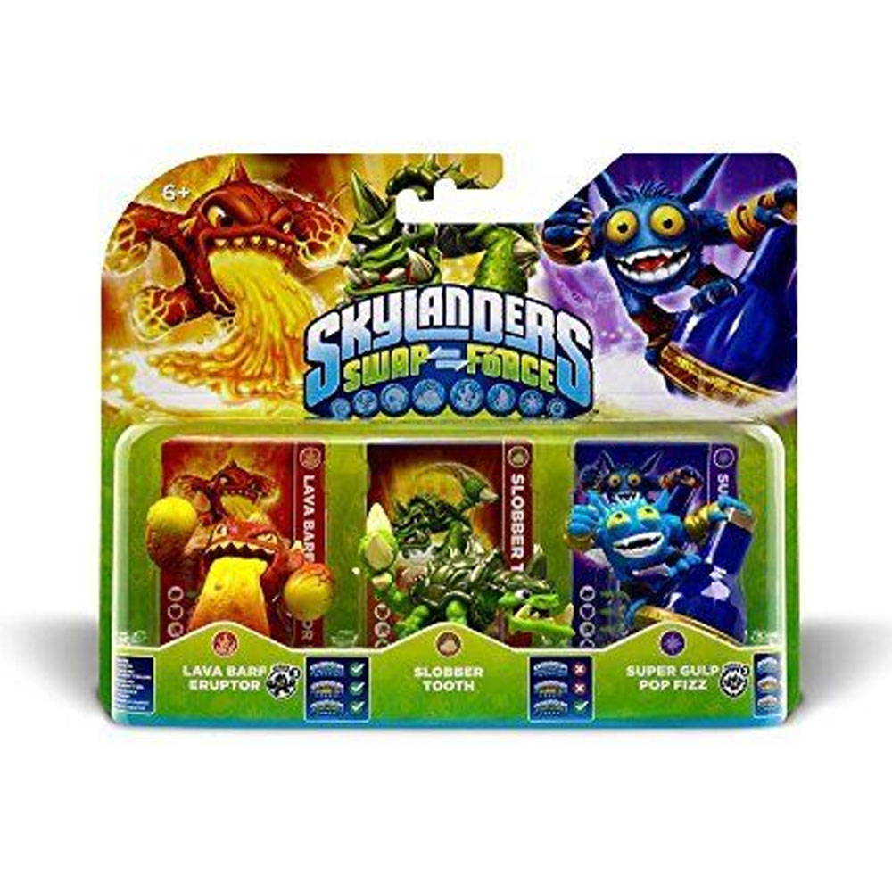 01994634oRJ7b11uia5 SKYLANDERS SWAP FORCE Triple Pack A (3 Figuren)