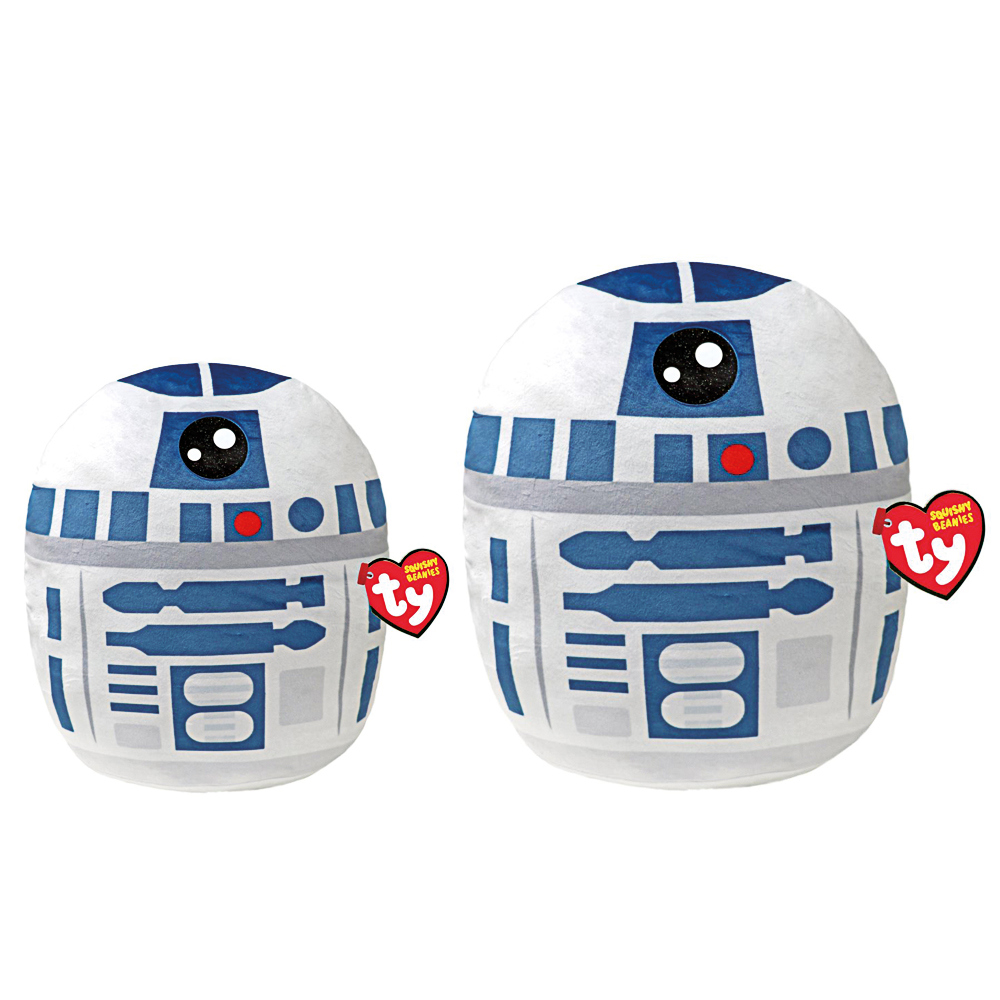 Ty Squishy Beanies, R2D2 - Star Wars, unterschiedliche Größe