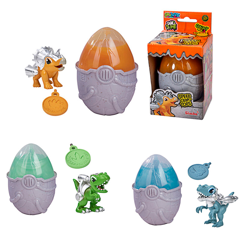 Dino Slime, Ei Form, Ei-Kapsel, Spielzeug Dino, Sammelfigur