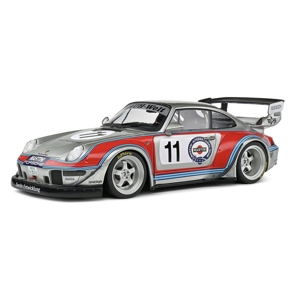 Solido, Porsche RWB Bodykit Martini grau, 1:18