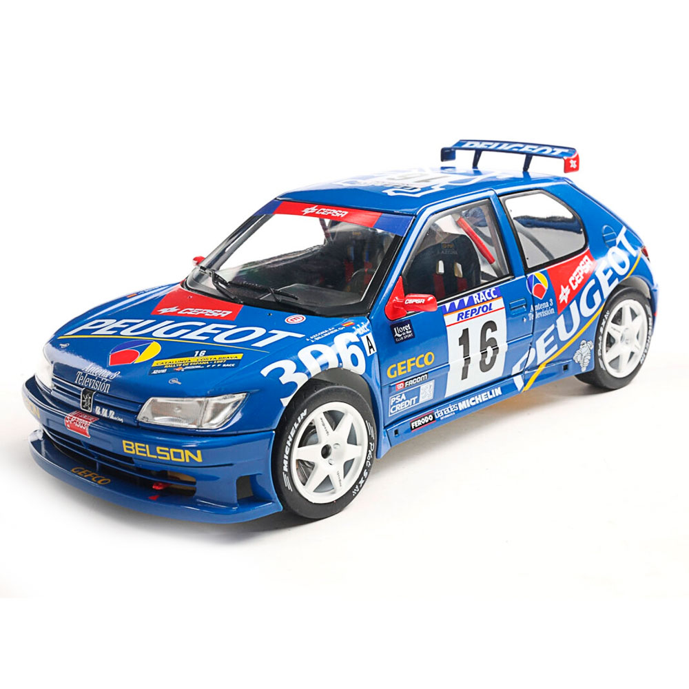 Solido, Peugeot 306 Maxi #2 blau, 1:18