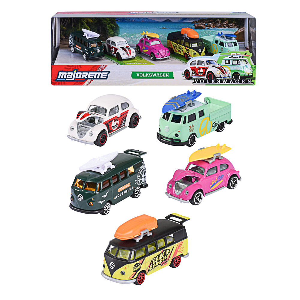 Majorette, Volkswagen 5 Pieces Giftpack