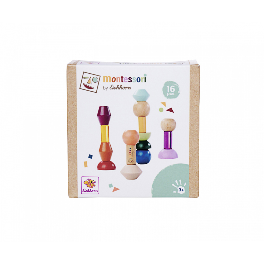 Eichhorn, Montessori Stapel-Perlen Eichhorn, Montessori Stapel-Perlen