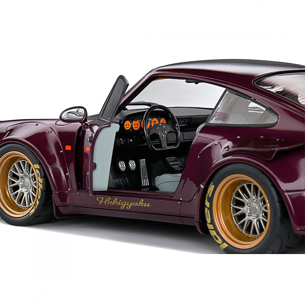 Solido, Porsche RWB HEKIGYOKU, rot,  1:18