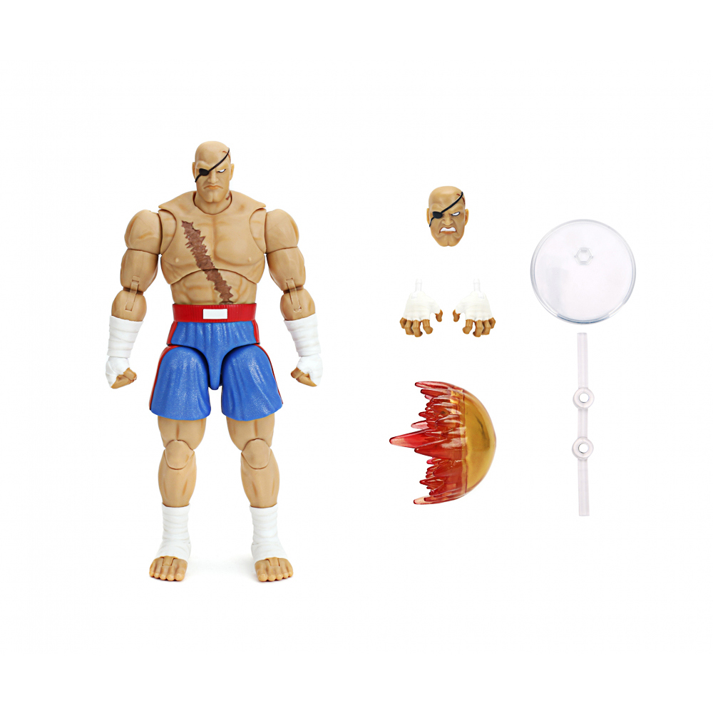 Jada, Street Fighter II Sagat 7,5" Figure