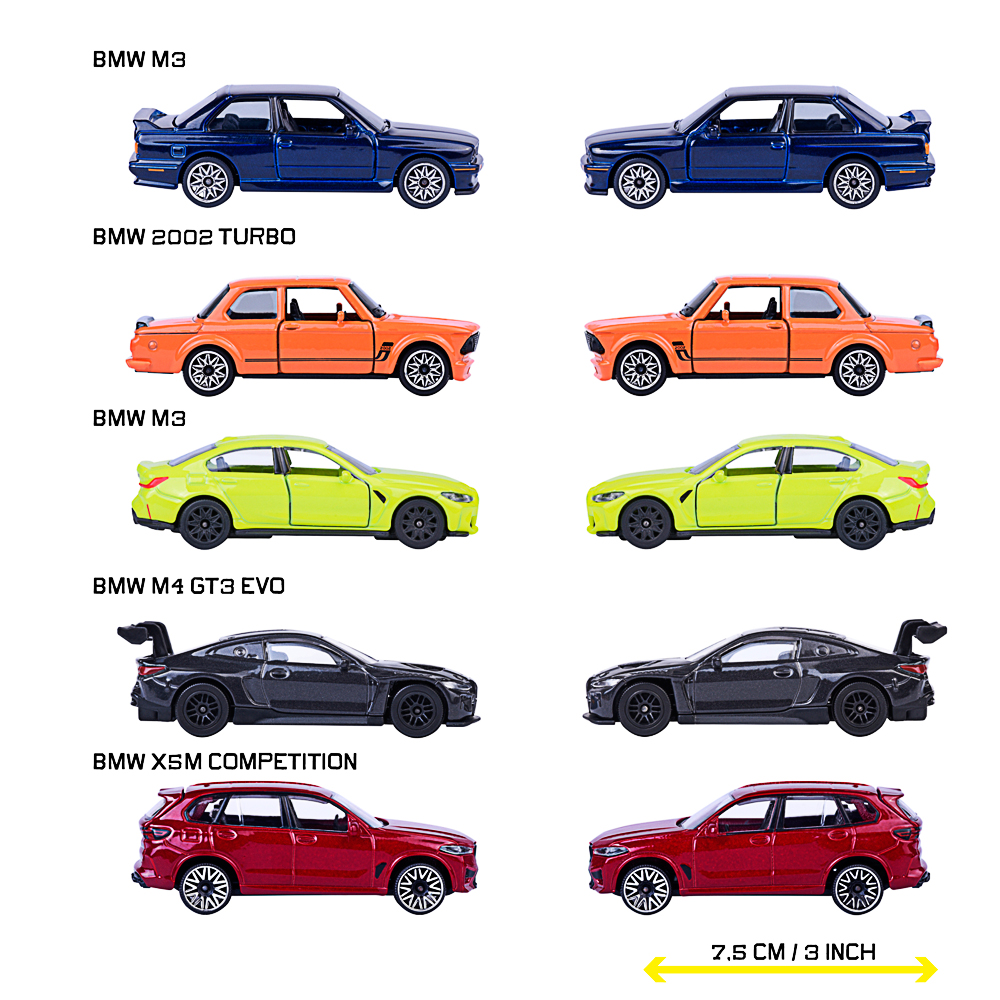 Spielzeugauto, BMW M3, Modellauto, 4-türer, Sportwagen