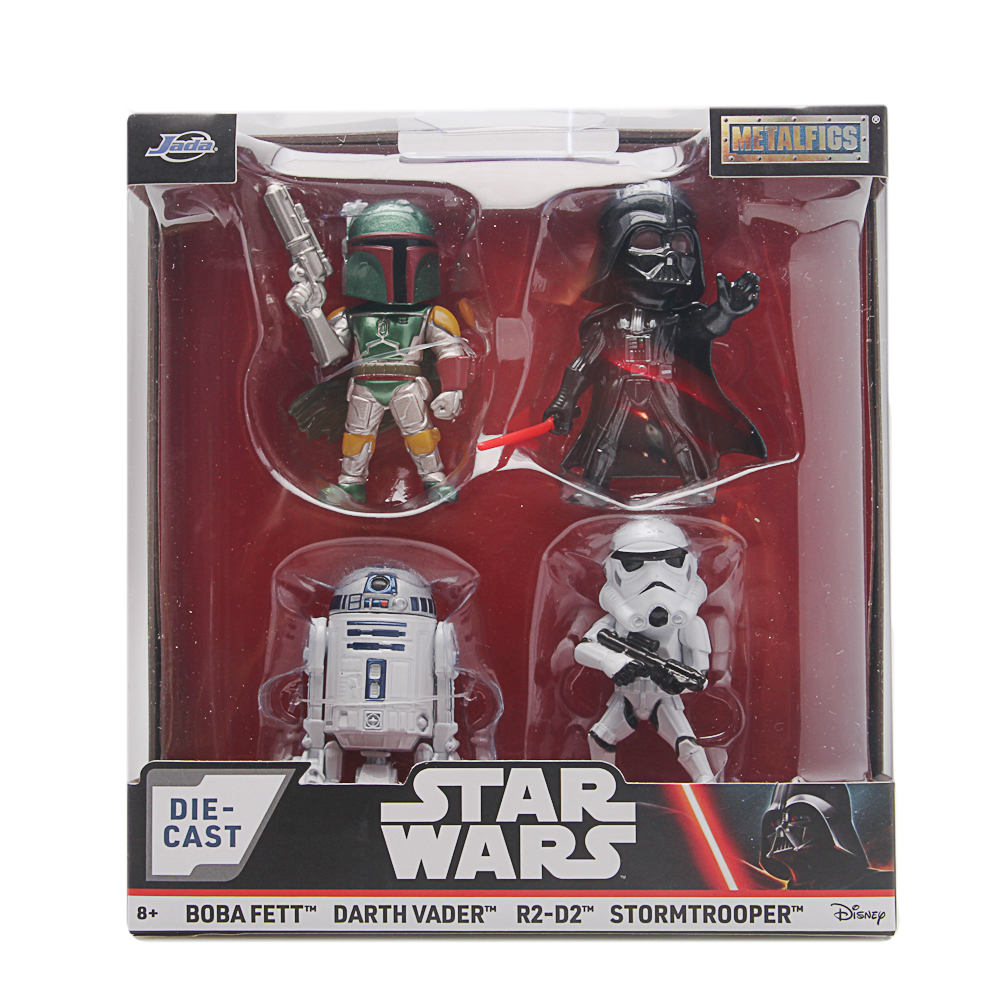 Jada, Star Wars, ca 6 cm,  4-Pack Figuren, Welle 1