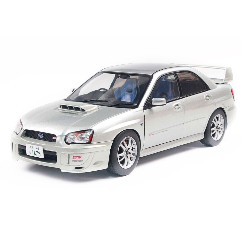 Solido, Subaru Impreza WRX silber 2003, 1:18