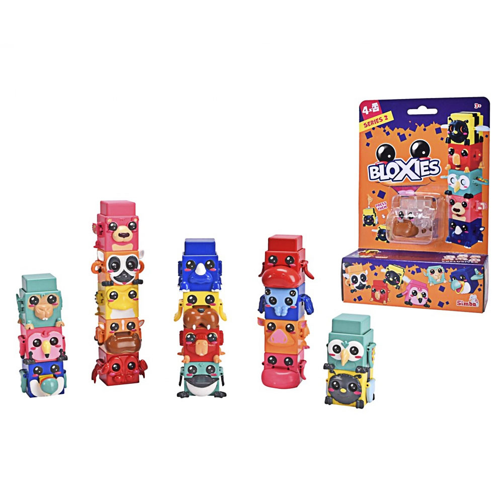Simba, Bloxies Spielfiguren Serie 2, 4 Stk
