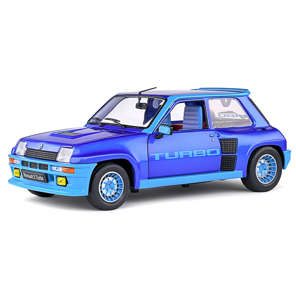 Solido, Renault 5 Turbo blau,  1:18