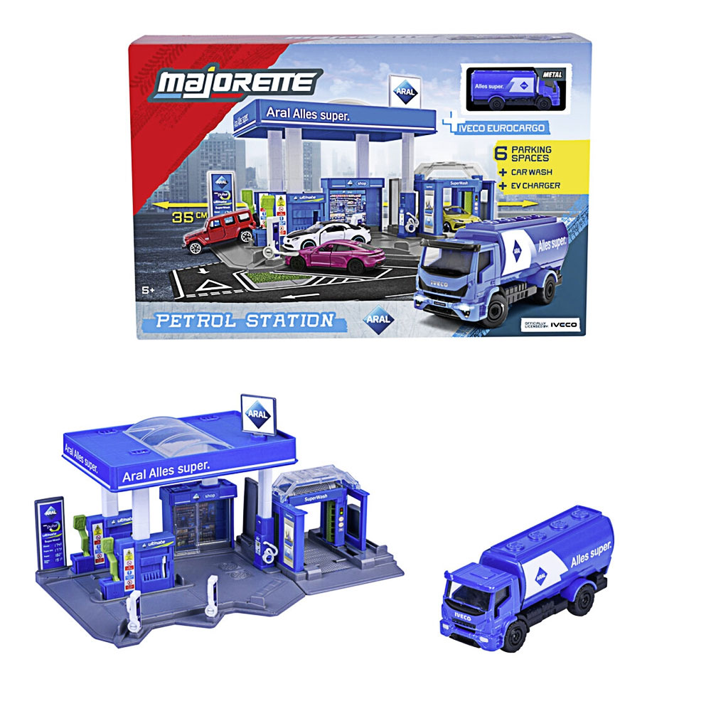 Majorette, Petrol Station Aral + 1 Auto