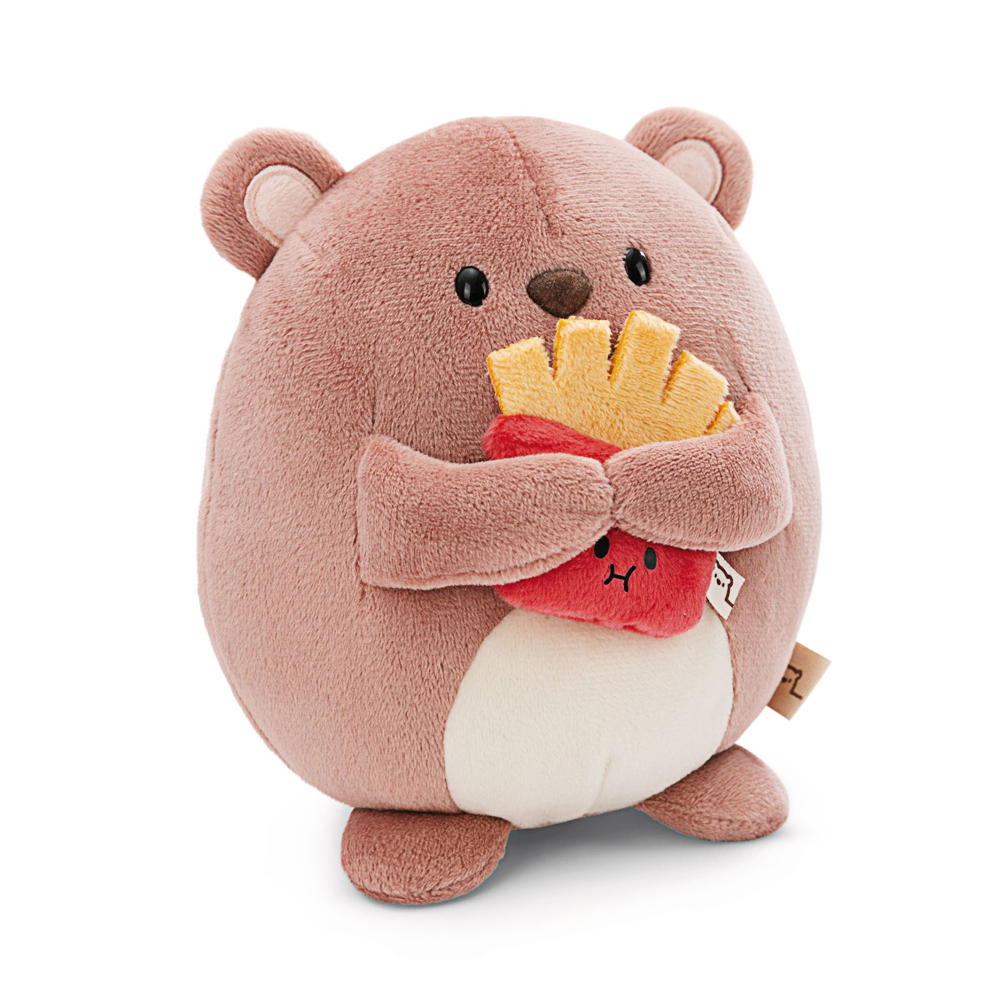 Nici, Mymochi, Bär Nomo mit Pommes, ca 27 cm Nici, Mymochi, Bär Nomo mit Pommes, ca 27 cm