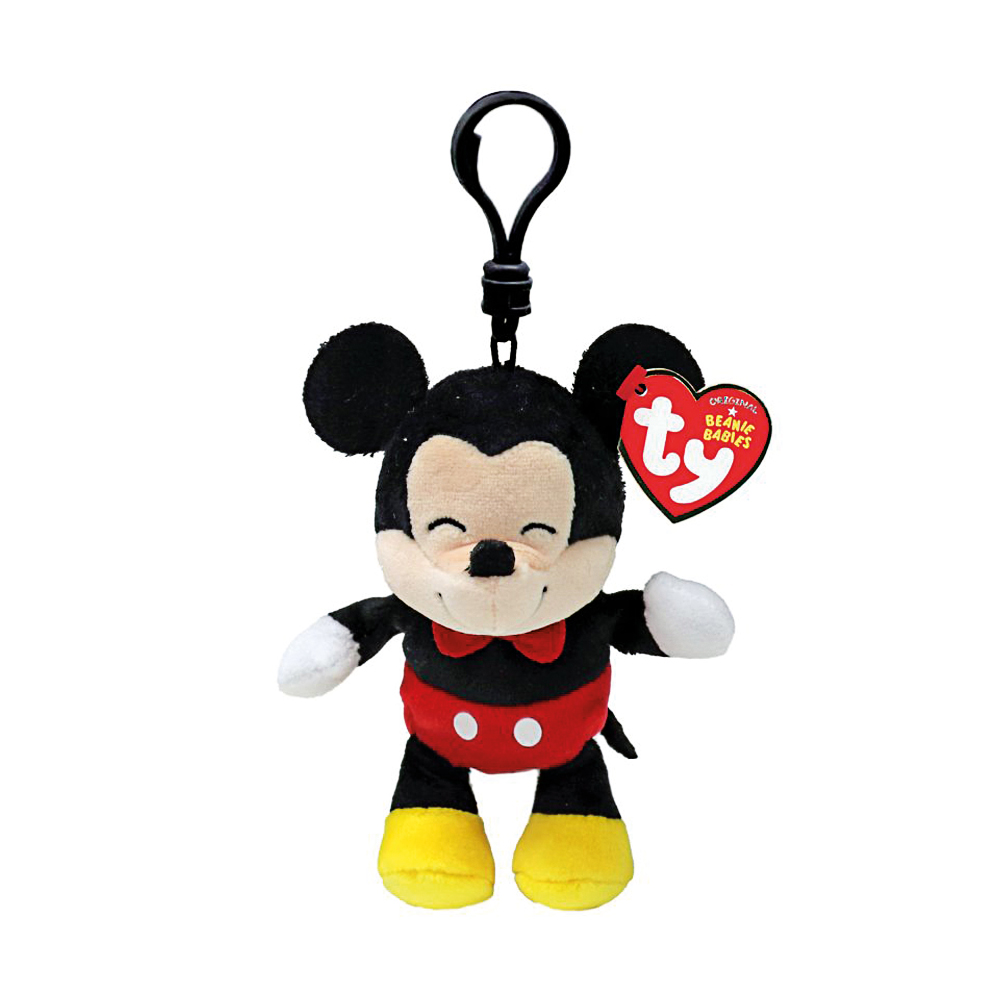 TY Beanie Boos Clip, Mickey Mouse, ca 8 cm
