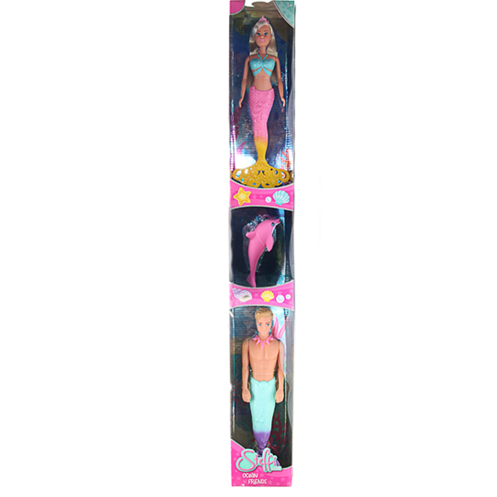 Meerjungfrau, Barbie, Kunststoff, Spielzeug, Delfin-Figur