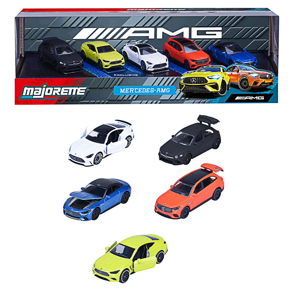 Majorette, Mercedes-AMG 5 Pieces Giftpack