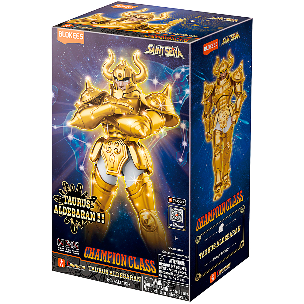 Actionfigur, Saint-Seiya-Figur, goldene Rüstung, Gelenkfigur, Verpackung