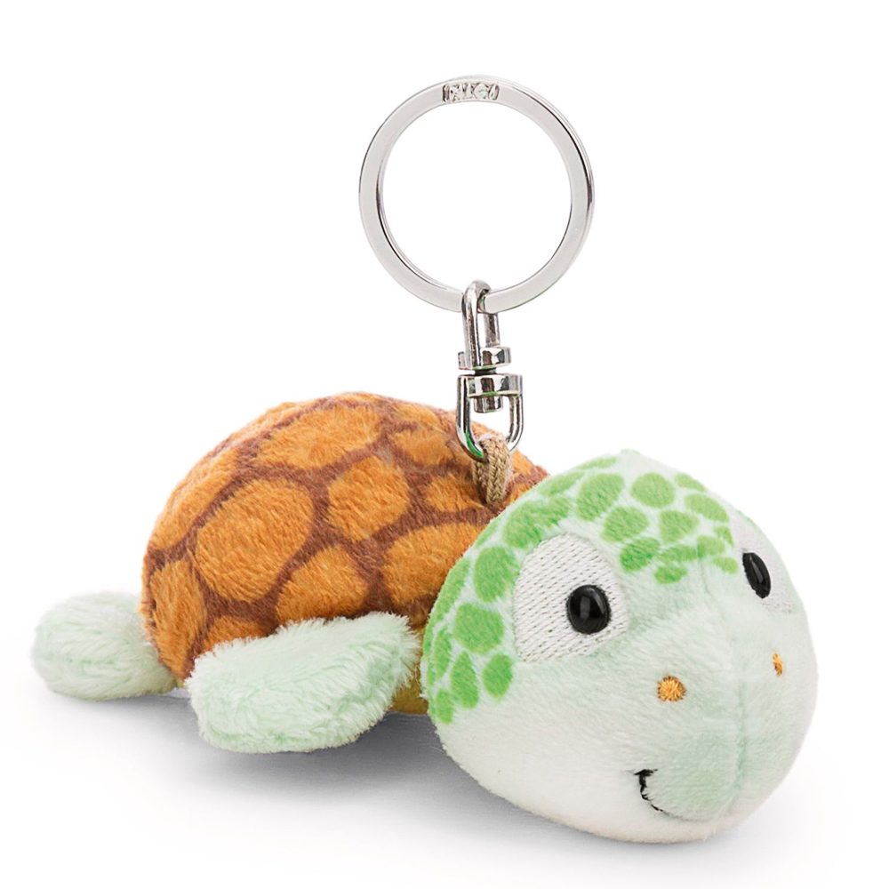 Nici, Schlüsselanhänger liegende Schildkröte, ca 10 cm