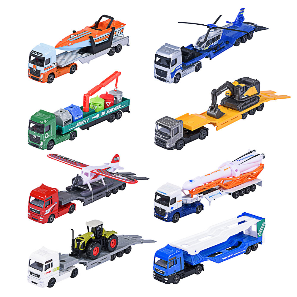 Majorette, City Transporter,  8fach sortiert