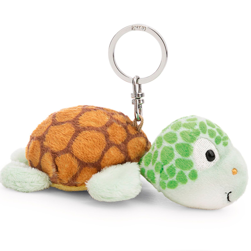 Nici, Schlüsselanhänger liegende Schildkröte, ca 10 cm