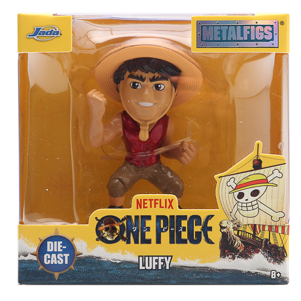 Jada, One Piece Figures 2,5", Welle 1, Luffy