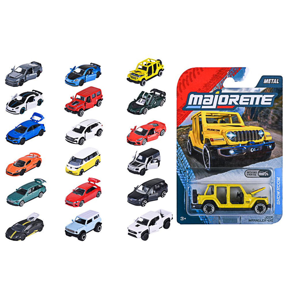 Majorette, Showroom Premium Cars, Jeep Wrangler 4XE, rot