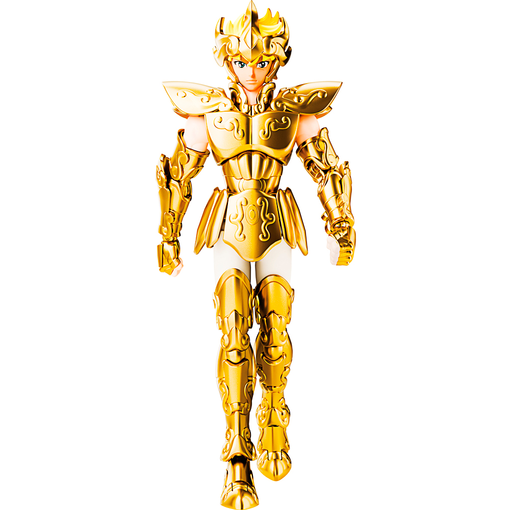 Actionfigur, Goldene Rüstung, Ritterfigur, Gelenkig, Kunststoff
