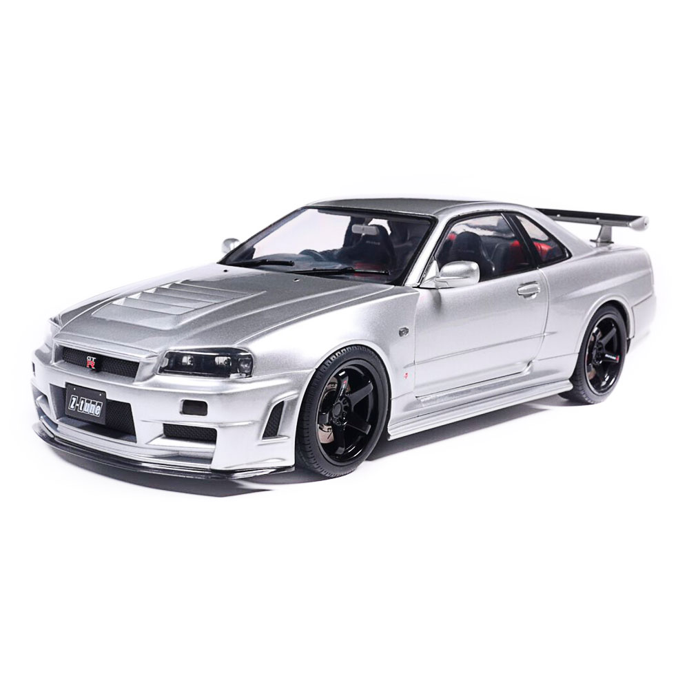 Solido, Nissan Skyline R34 GT-R silber, 1:18