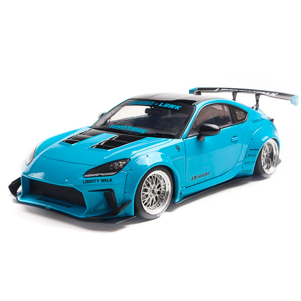 Solido, Toyota GR86 LBWK BODY KIT blau, 1:18