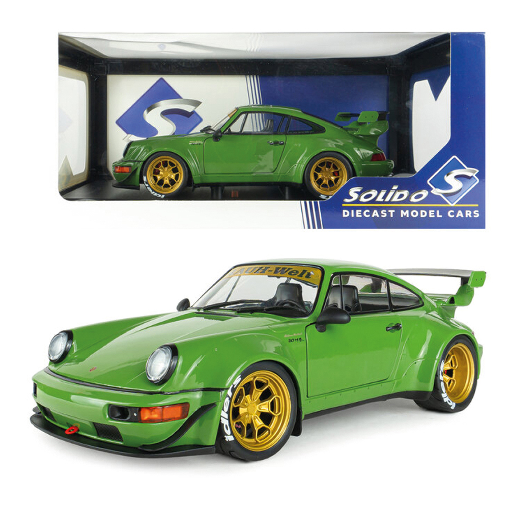 Solido, Porsche RWB Atlanta 2024 olivgrün, 1:18