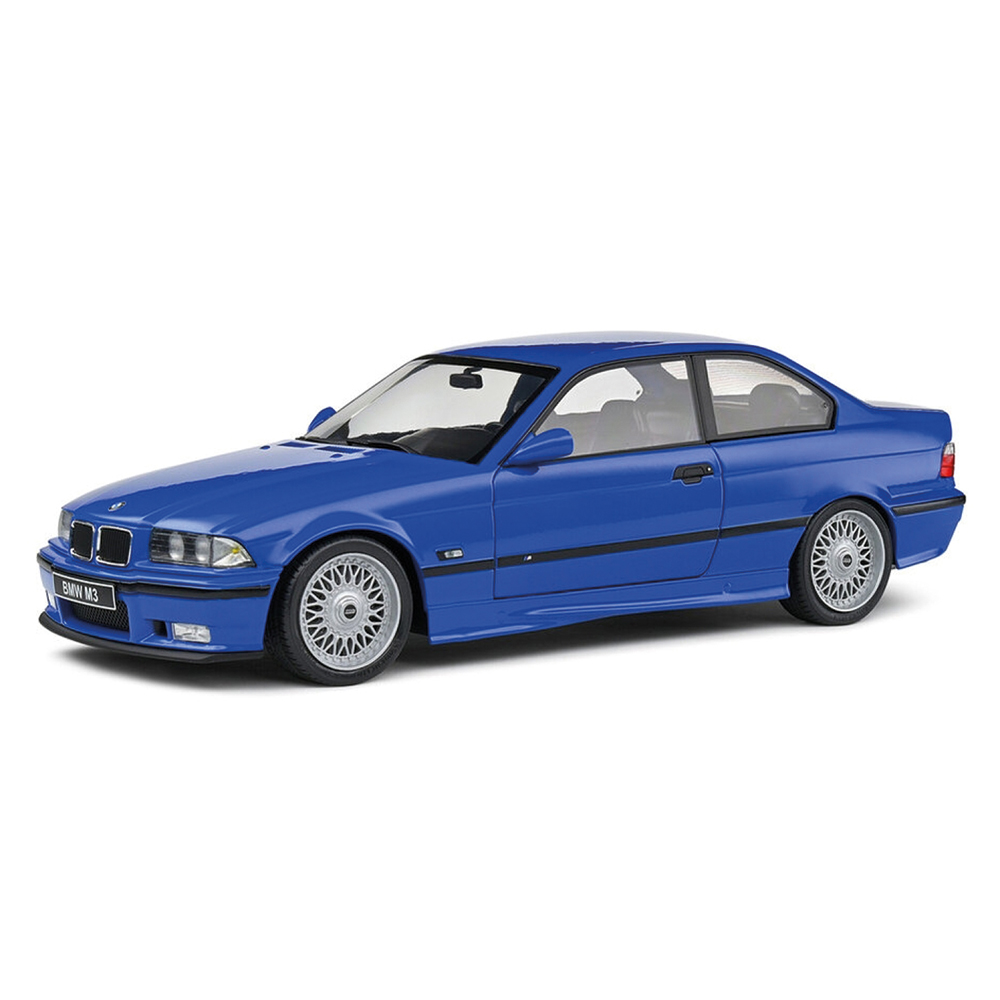Solido, BMW E36 M3 Coupe 1996 blau, 1:18