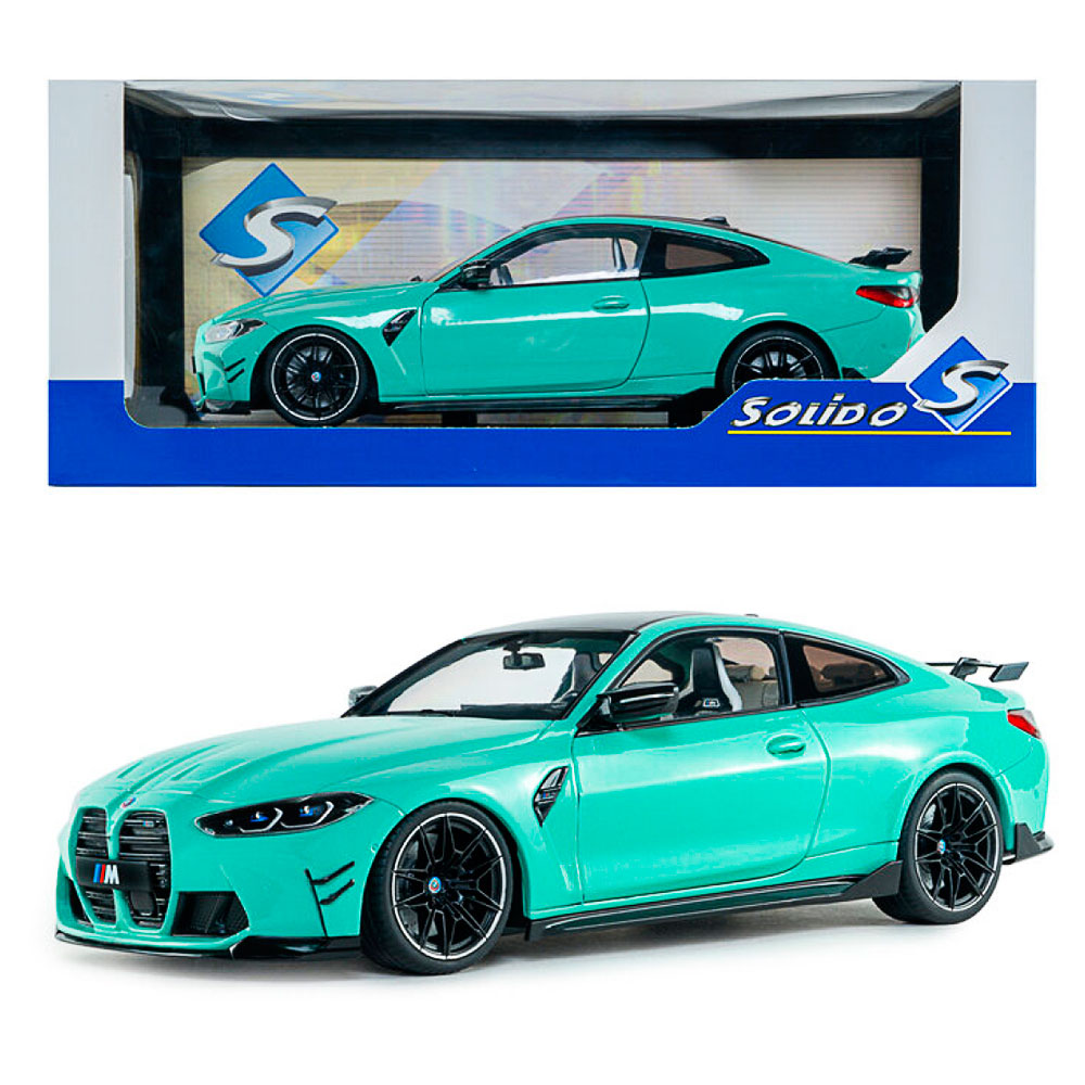 Solido, BMW M4 STREETFIGHTERS türkis, 1:18