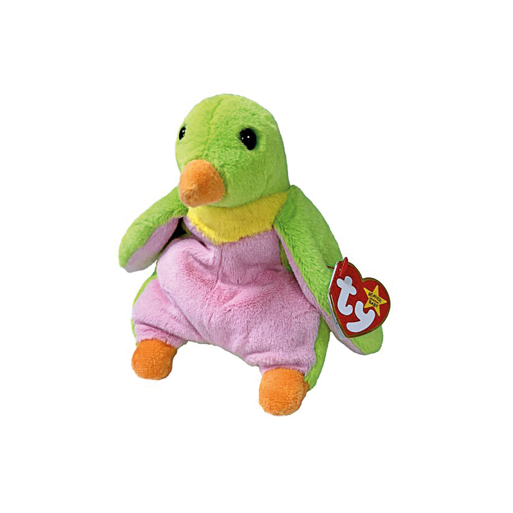 TY, Beanie Babies Original, Gus, Pinguin, ca 15 cm
