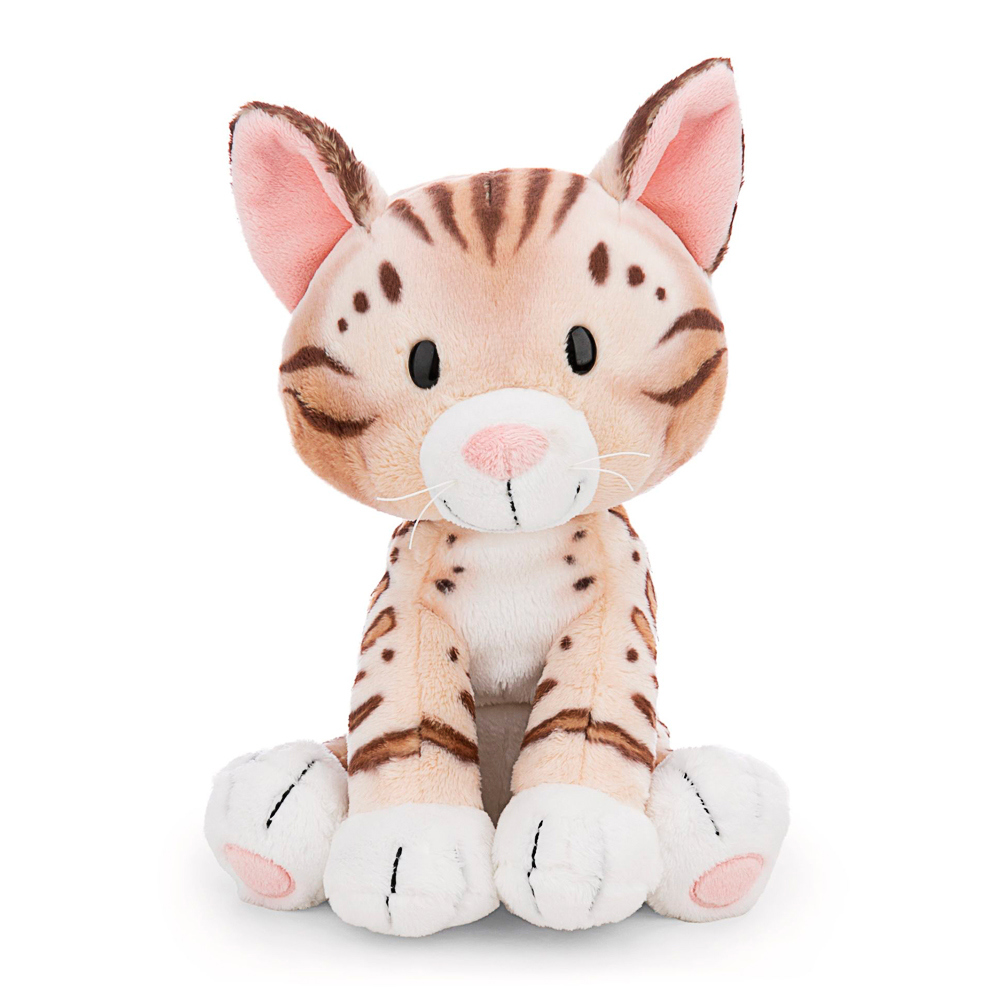 Nici, Kuscheltier sitzende Bengal Katze, ca 35 cm