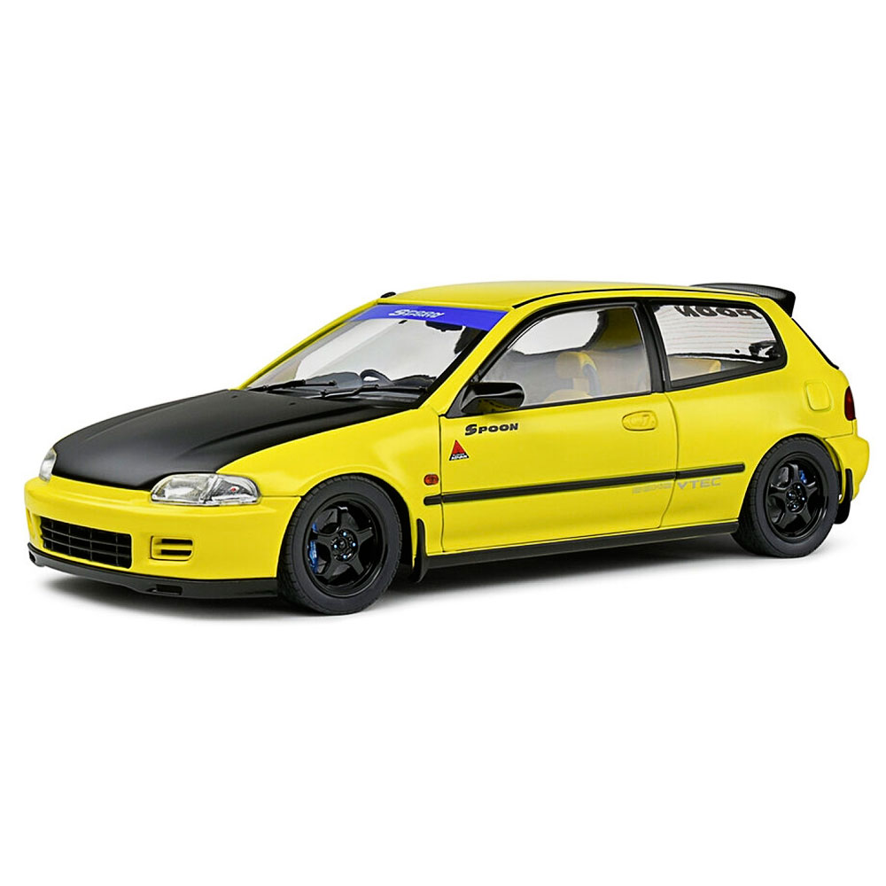 Solido, Honda Civic (EG6) 1991 gelb, 1:18
