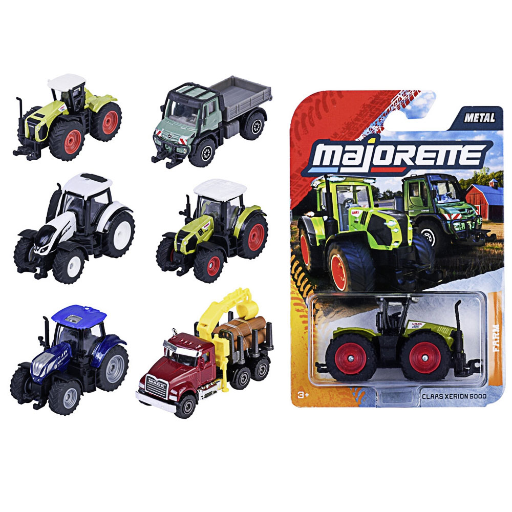 Majorette , Farm Premium Autos,  6fach sortiert