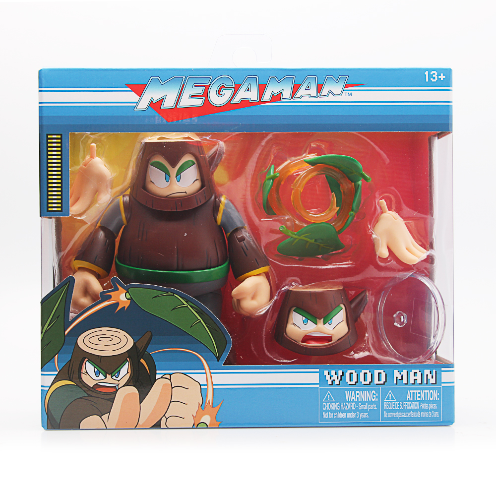Jada, Mega Man Wood Man,  4,5" Figure