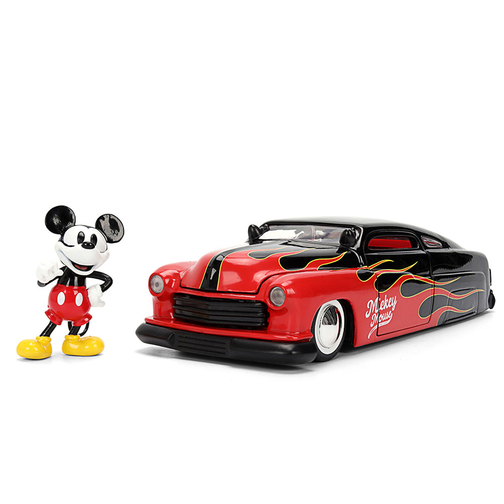 Jada, Mickey Mouse, 1951 Mercury Coupe, 1:24