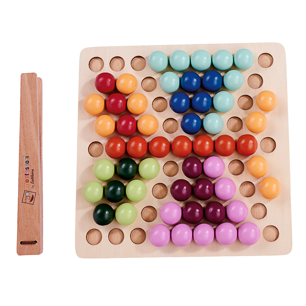 Holzbrett, Abakus, Kugelbrett, Holzkugeln, Bildschirmrolle