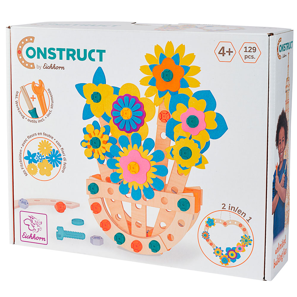 Eichhorn, Constructor, Blumentopf