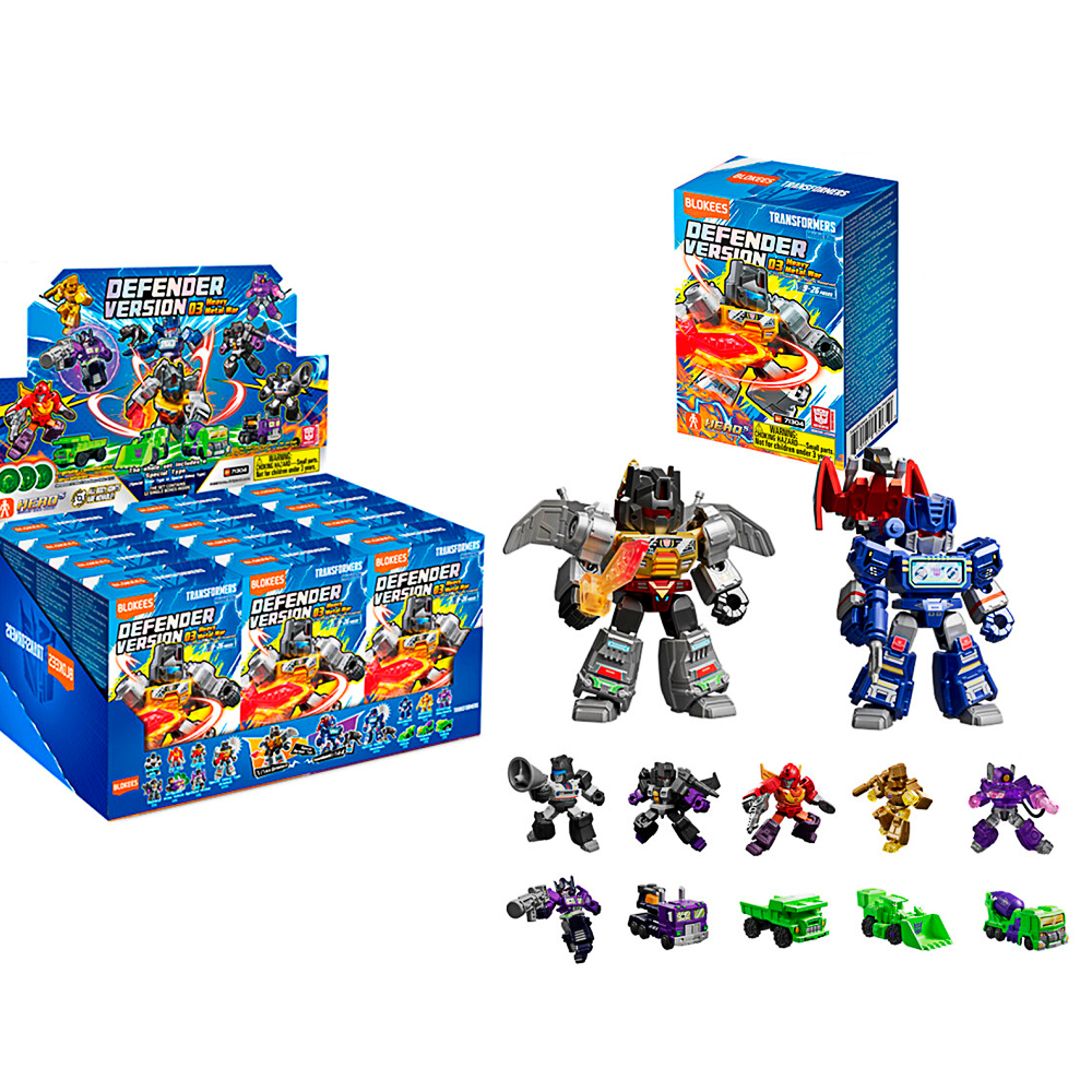 Dickie Toys, Blokees Figures Transformers Defender 03