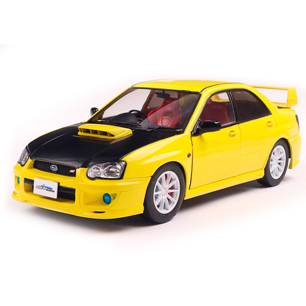 Solido, Subaru Impreza WRX STI gelb, 1:18