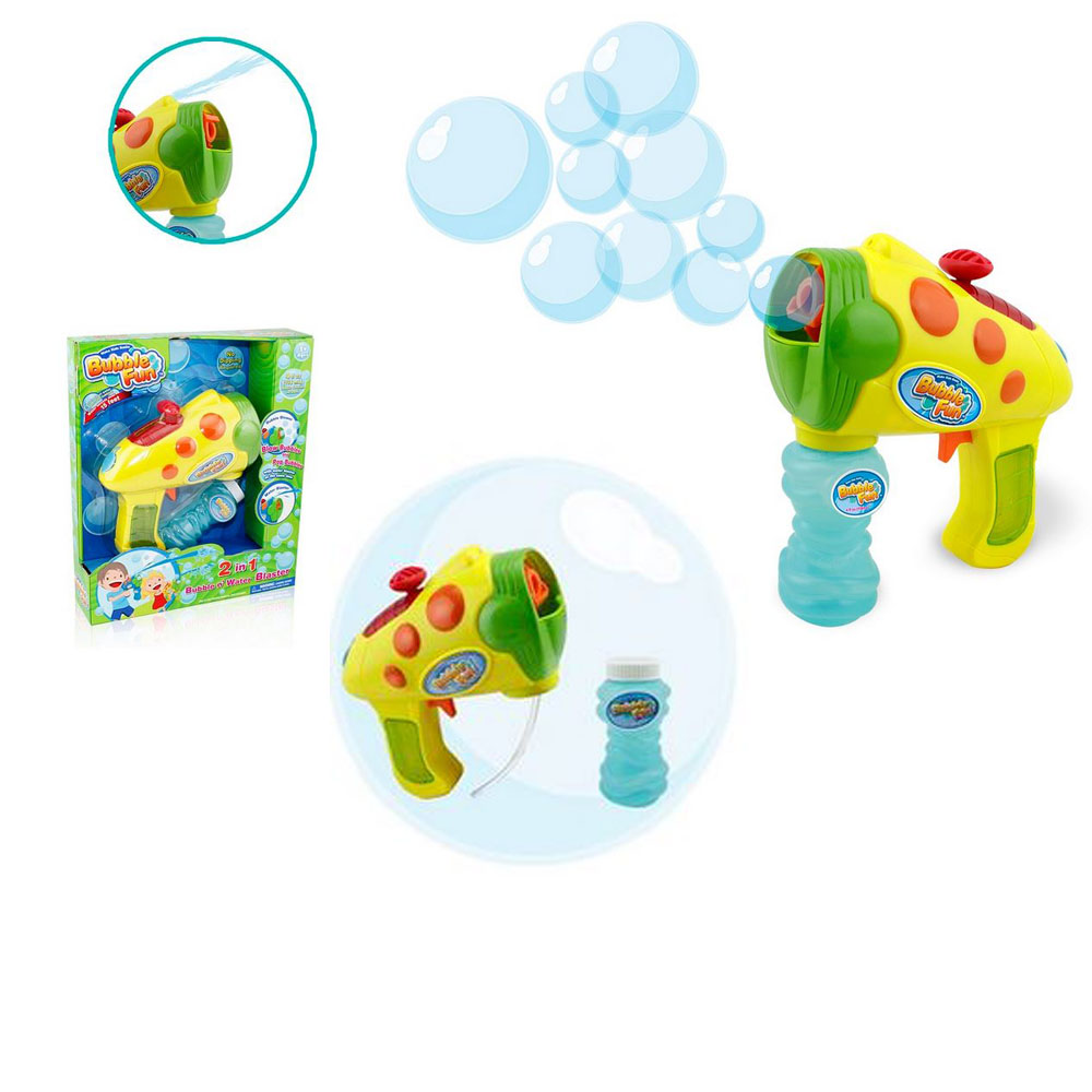 029796 Seifenblasenpistole 2 in 1, gelb