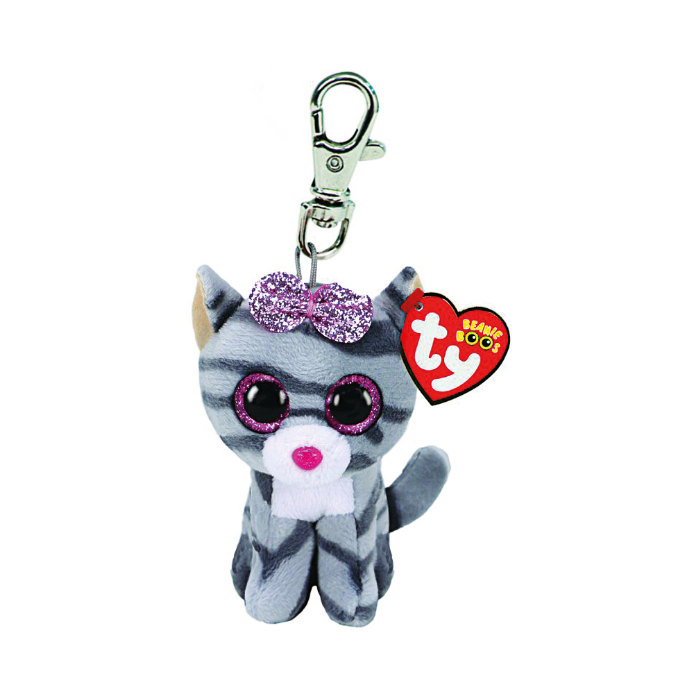 TY Beanie Boos Clip, Kiki, Katze, ca 8 cm