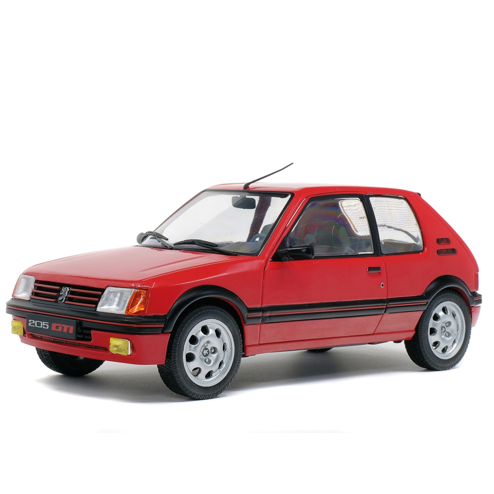 Solido,Peugeot 205 GTI MK1 1985, rot, 1:18